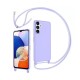 Samsung Galaxy A16 Lilac Silicone Case With String