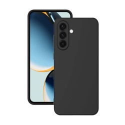 Capa Silicone Samsung Galaxy A36 Preto Com Protetor De Câmera