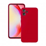 Funda De Silicona Samsung Galaxy A06 Roja Con Protector De Cámara