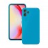 Capa Silicone Samsung Galaxy A06 Azul Com Protetor De Câmera