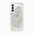 Samsung Galaxy A36/Galaxy A56 Transparent Flower Anti-shock Silicone Case D2