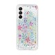 Samsung Galaxy A36/Galaxy A56 Transparent Flower Anti-shock Silicone Case D3