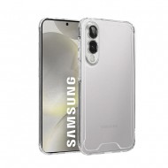 Capa Silicone Dura Anti-Choque Samsung Galaxy S25 Edge Transparente