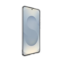 Capa Silicone Gel Samsung Galaxy S25 Edge Transparente Com Protetor De Câmera