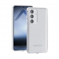 Funda De Silicona Dura Antigolpes Samsung Galaxy S24 Fe Transparente