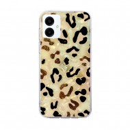 Funda De Silicona TPU Samsung Galaxy A06 Amarillo Leopardo