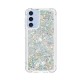 Capa Silicone Dura Com Desenho Brilhante Samsung Galaxy A36/Galaxy A56 Prata Capa Silicone Dura Com Desenho Brilhante Samsung Galaxy A36/Galaxy A56 Prata