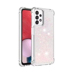 Samsung Galaxy A36/Galaxy A56 Pink Glitter Hard Silicone Case