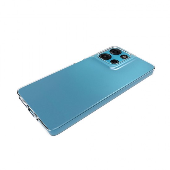 Funda De Gel De Silicona Motorola Moto G75 Transparente