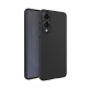 Capa Silicone Samsung Galaxy S25 Edge Preto Com Protetor De Câmera Capa Silicone Samsung Galaxy S25 Edge Preto Com Protetor De Câmera
