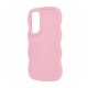 Capa Silicone Gel Samsung Galaxy A16 Rosa Ondulada