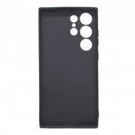 Samsung Galaxy S24 Ultra Black Silicone Gel Case With 3D Camera Protector
