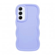 Samsung Galaxy A16 Lilac Wavy Silicone Gel Case