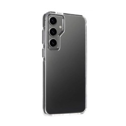 Capa Silicone Gel Bumper Samsung Galaxy S24/Galaxy S25 Preto Elektro