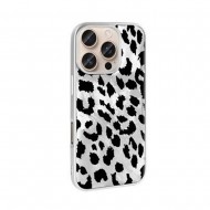 Xiaomi 15 Grey Leopard Metallic TPU Silicone Case