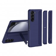 Capa Silicone Tpu Samsung Galaxy Z Fold6 Azul Marinho Com Caneta Touch