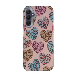 Capa Silicone Tpu Samsung Galaxy A15 Rosa Leopardo