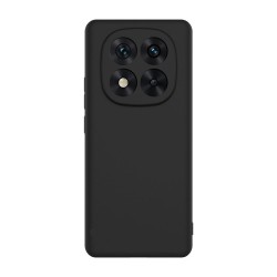 Capa Silicone Xiaomi Redmi Note 14 Pro Preto Com Protetor De Câmera