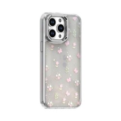 Xiaomi Redmi 14C Transparent Butterfly Hard Silicone Case