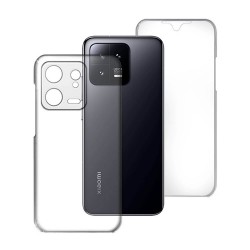 Capa Silicone Dura 360º Xiaomi 13 Pro Transparente Com Protetor De Câmera