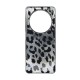 Capa Silicone Tpu Xiaomi Redmi 14c Cinza Leopardo Metalizada Capa Silicone Tpu Xiaomi Redmi 14c Cinza Leopardo Metalizada