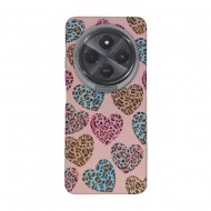 Capa Silicone Tpu Xiaomi Redmi 14c Rosa Leopardo