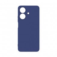 Realme Note 60 Dark Blue Silicone Case With Camera Protector