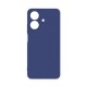 Capa Silicone Realme Note 60 Azul Escuro Com Protetor De Câmera Capa Silicone Realme Note 60 Azul Escuro Com Protetor De Câmera