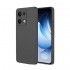 Capa Silicone Oppo Reno13 Preto Com Protetor De Câmera