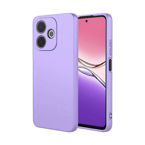 Capa Silicone Gel Oppo A40 Lilás Com Protetor De Câmera Capa Silicone Gel Oppo A40 Lilás Com Protetor De Câmera