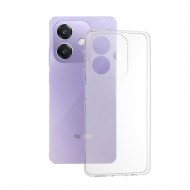 Oppo A40 Transparent With Camera Protector Silicone Gel Case