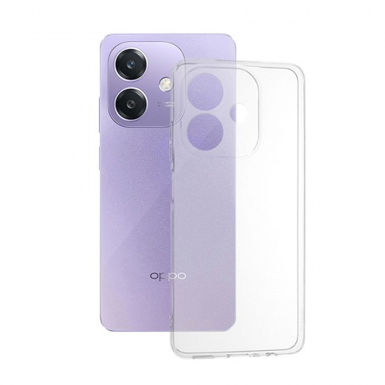 Capa Silicone Gel Oppo A40 Transparente Com Protetor De Câmera