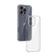 Apple Iphone 16 Pro Max Transparent Anti-shock Silicone Case With Camera Protector