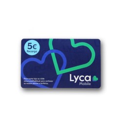 Tarjeta De Recarga Lyca 5€