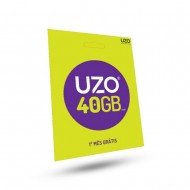 Cartão Sim Uzo 40gb 1 Mês Grátis