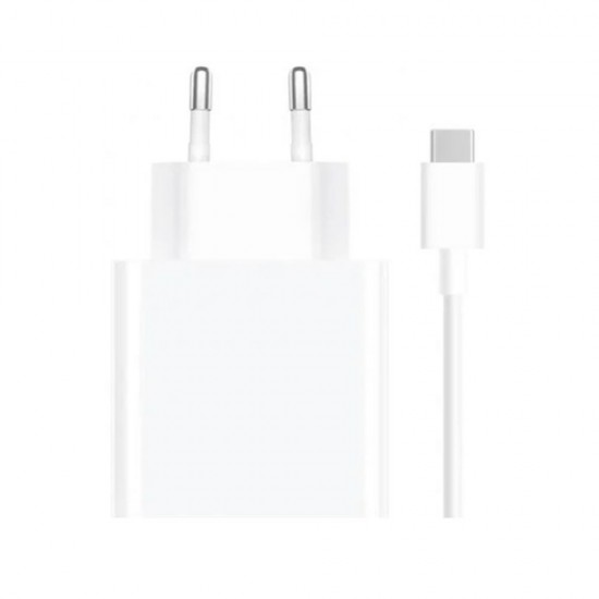 Carregador 240v Xiaomi Mdy-16-Ef Branco 33w Usb Para Tipo-C