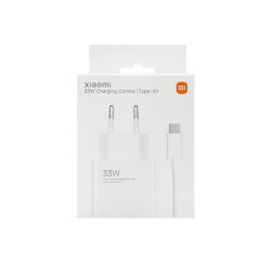 Carregador 240v Xiaomi Mdy-16-Ef Branco 33w Usb Para Tipo-C