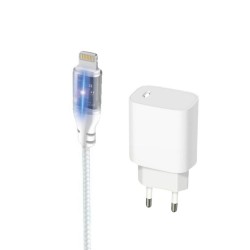 Carregador 240v New Science Sld-T50 Branco 20w 3.4a Usb Para Iphone