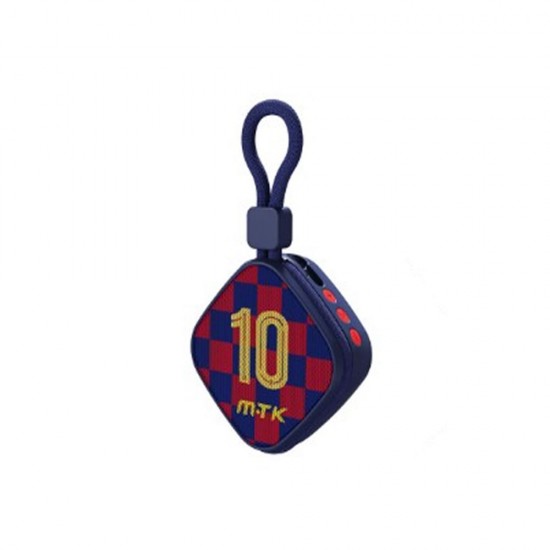 Mini Coluna Bluetooth Mtk Tf4221 Azul Futebol 3w 500mah Mini Coluna Bluetooth Mtk Tf4221 Azul Futebol 3w 500mah