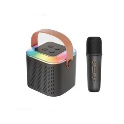 New Science K10 Black Mini Speaker With Microphone