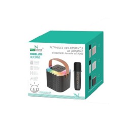 Mini Altavoz New Science K10 Negro Con Microfono