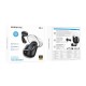 Earbuds Borofone BW68 Negro Crystal