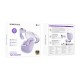 Earbuds Borofone BW68 Violeta Crystal