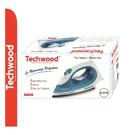 Ferro A Vapor Techwood Tfv-2004 Branco 2000w Ferro A Vapor Techwood Tfv-2004 Branco 2000w