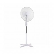 Ventoinha De Pé Melchioni Family 2109p40 Branco 40w Ø40cm 3 Velocidades