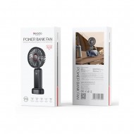 Yesido YF10 Black Portable Fan Foldable With 4000mAh Power Bank