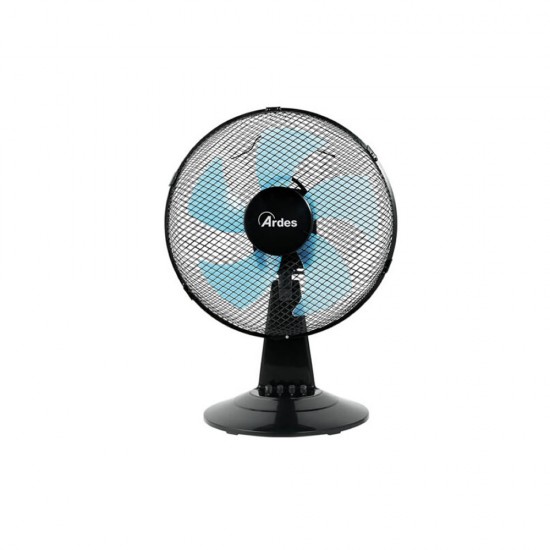 Ardes AR5ST30N Blue Table Fan 40W Ø30cm 3 Speeds Ardes AR5ST30N Blue Table Fan 40W Ø30cm 3 Speeds