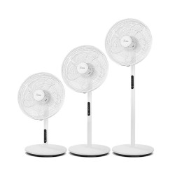 Ventoinha De Pé Ardes Ar5pr4003 Branco 60w Ø45cm 3 Em 1