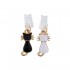 Pingente Gatos Preto Lightning