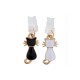 Pingente Gatos Preto Lightning Pingente Gatos Preto Lightning